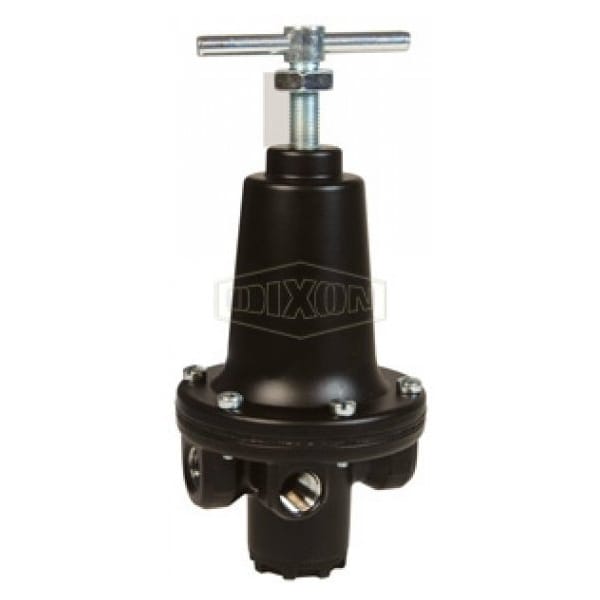 Dixon Watts by Relieving Standard Regulator, 1 in NPT, 400 SCFM Flow Rate, 2 to 125 psig Pressure R119-08C - main